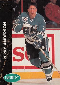 1991-92 Parkhurst French #164 Perry Anderson Front