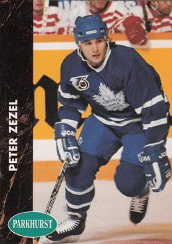 1991-92 Parkhurst French #174 Peter Zezel Front