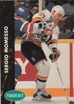 1991-92 Parkhurst French #185 Sergio Momesso Front