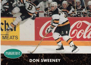 1991-92 Parkhurst French #228 Don Sweeney Front