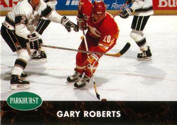 1991-92 Parkhurst French #24 Gary Roberts Front