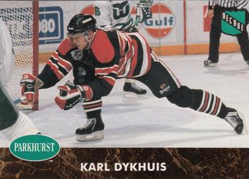1991-92 Parkhurst French #262 Karl Dykhuis Front