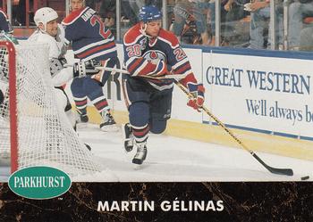 1991-92 Parkhurst French #283 Martin Gelinas Front
