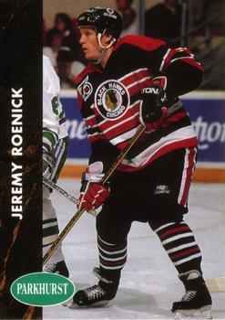 1991-92 Parkhurst French #29 Jeremy Roenick Front