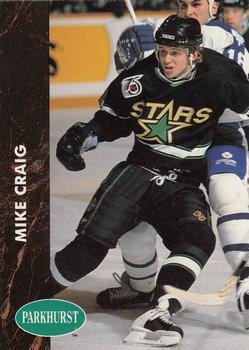 1991-92 Parkhurst French #301 Mike Craig Front