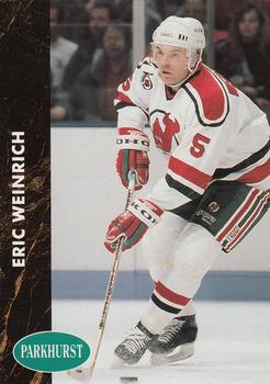1991-92 Parkhurst French #318 Eric Weinrich Front