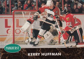 1991-92 Parkhurst French #349 Kerry Huffman Front