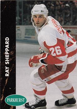 1991-92 Parkhurst French #41 Ray Sheppard Front