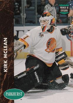 1991 Score Hockey Card Kirk McLean Vancouver Canucks #261 Near Mint!!!