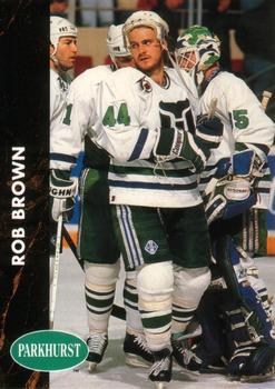 1991-92 Parkhurst French #60 Rob Brown Front