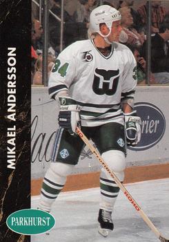 1991-92 Parkhurst French #63 Mikael Andersson Front