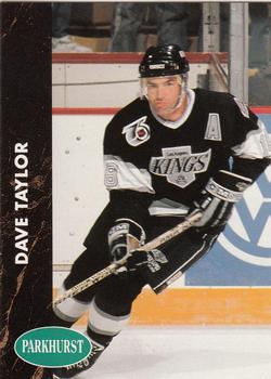 1991-92 Parkhurst French #67 Dave Taylor Front