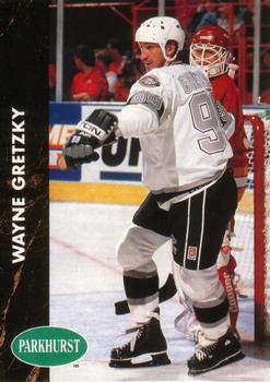 1991-92 Parkhurst French #73 Wayne Gretzky Front
