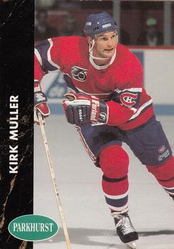 1991-92 Parkhurst French #89 Kirk Muller Front