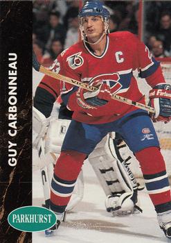 1991-92 Parkhurst French #92 Guy Carbonneau Front