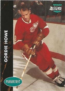 1991-92 Parkhurst French - Collectibles #PHC1 Gordie Howe Front
