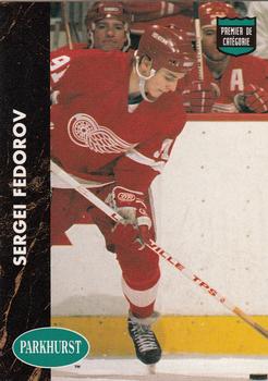 1991-92 Parkhurst French - Collectibles #PHC5 Sergei Fedorov Front
