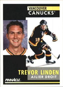 1991-92 Pinnacle French #2 Trevor Linden Front