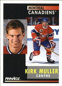 1991-92 Pinnacle French #3 Kirk Muller Front