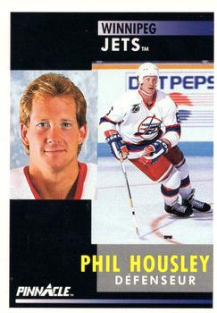 1991-92 Pinnacle French #4 Phil Housley Front