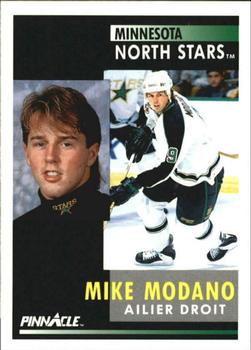1991-92 Pinnacle French #5 Mike Modano Front