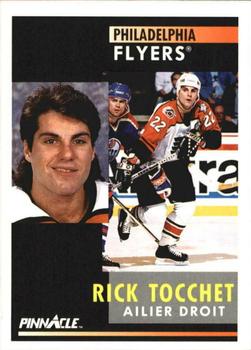 1991-92 Pinnacle French #20 Rick Tocchet Front