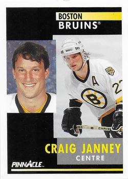1991-92 Pinnacle French #57 Craig Janney Front