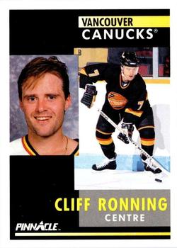 1991-92 Pinnacle French #106 Cliff Ronning Front