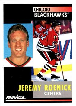 1991-92 Pinnacle French #120 Jeremy Roenick Front