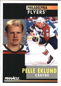 1991-92 Pinnacle French #134 Pelle Eklund Front