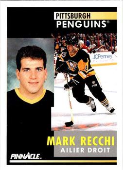 1991-92 Pinnacle French #151 Mark Recchi Front