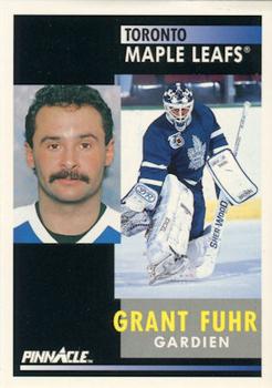 1991-92 Pinnacle French #168 Grant Fuhr Front