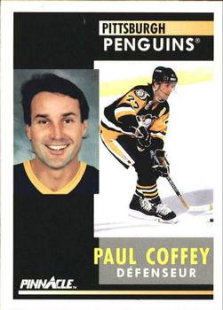 1991-92 Pinnacle French #186 Paul Coffey Front