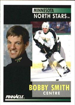 1991-92 Pinnacle French #210 Bobby Smith Front