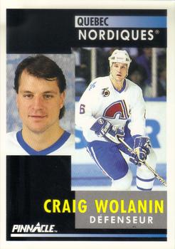 1991-92 Pinnacle French #217 Craig Wolanin Front
