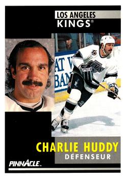 1991-92 Pinnacle French #225 Charlie Huddy Front