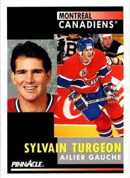 1991-92 Pinnacle French #226 Sylvain Turgeon Front