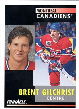 1991-92 Pinnacle French #236 Brent Gilchrist Front