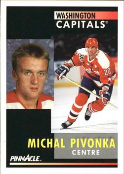 1991-92 Pinnacle French #277 Michal Pivonka Front
