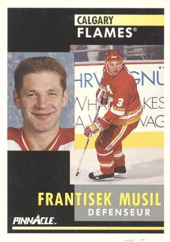 1991-92 Pinnacle French #282 Frank Musil Front