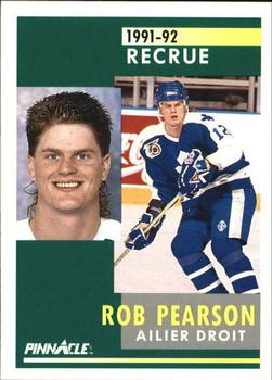 1991-92 Pinnacle French #304 Rob Pearson Front