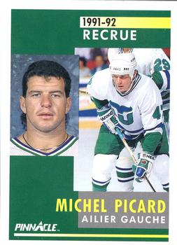 1991-92 Pinnacle French #327 Michel Picard Front