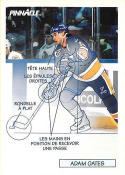 1991-92 Pinnacle French #378 Adam Oates Front