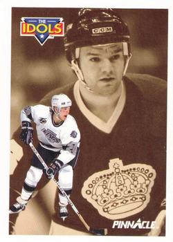 1991-92 Pinnacle French #385 Luc Robitaille / Marcel Dionne Front
