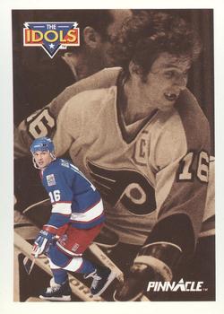 1991-92 Pinnacle French #386 Ed Olczyk / Bobby Clarke Front