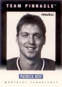 1991-92 Pinnacle French - Team Pinnacle #B1 Patrick Roy Front