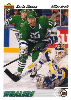 1991-92 Upper Deck French #105 Kevin Dineen Front