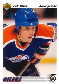 1991-92 Upper Deck French #111 Petr Klima Front