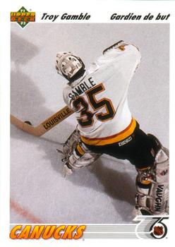 1991-92 Upper Deck French #120 Troy Gamble Front