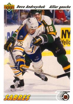 1991-92 Upper Deck French #124 Dave Andreychuk Front